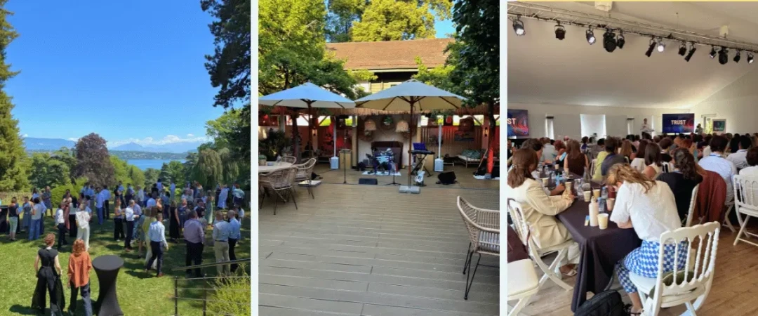 Anniversaire d&rsquo;entreprise à Genève pour 140 collaborateurs