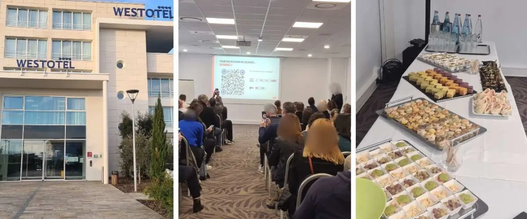 Séminaire d’entreprise à Tours pour 75 personnes